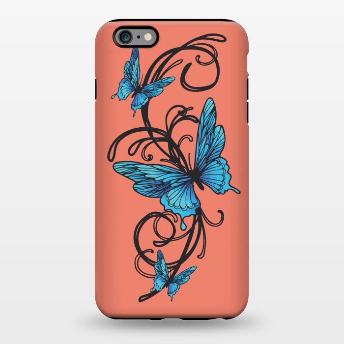 iPhone 6/6s plus StrongFit beautiful butterfly pattern by MALLIKA