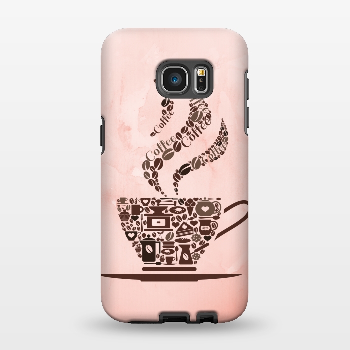 Galaxy S7 EDGE StrongFit morning coffee by MALLIKA