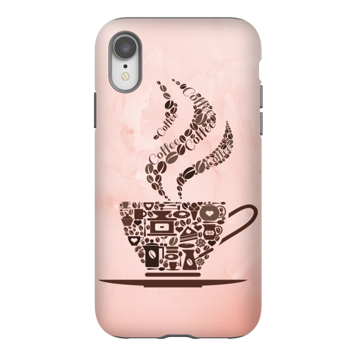 iPhone Xr StrongFit morning coffee by MALLIKA