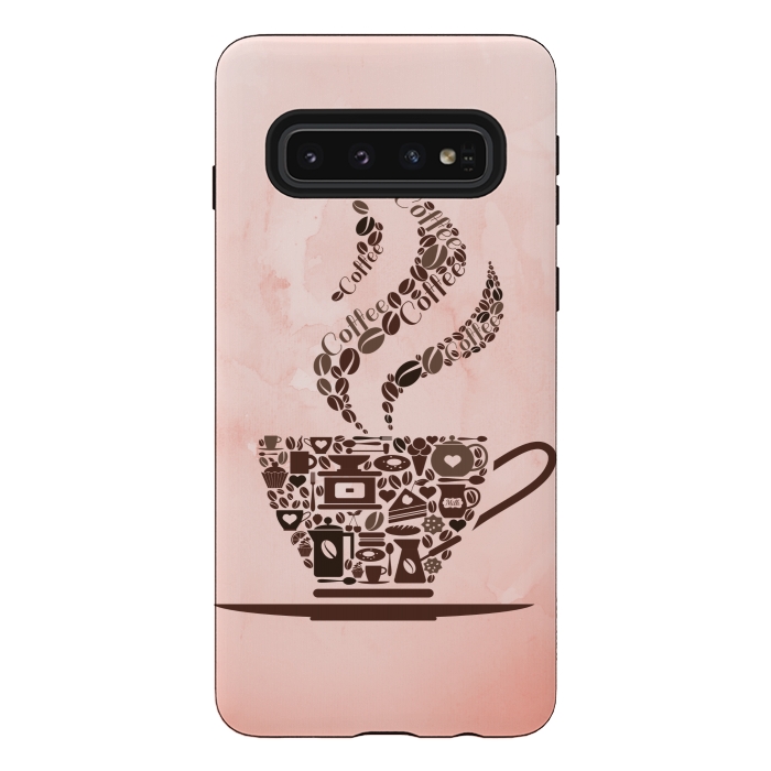 Galaxy S10 StrongFit morning coffee by MALLIKA