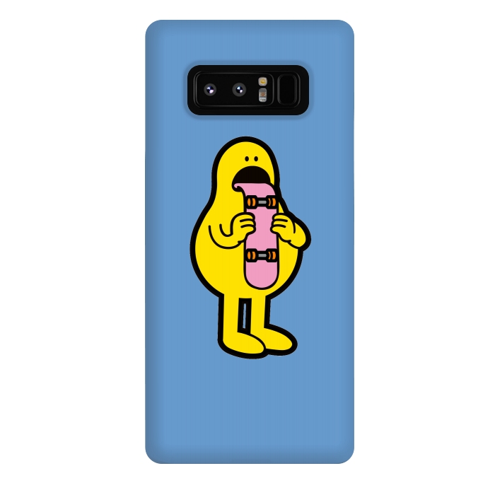 Galaxy Note 8 StrongFit Tongueskate-man by Winston