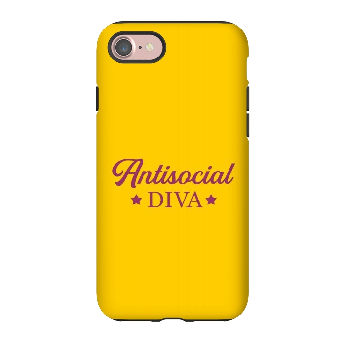 iPhone 7 StrongFit Antisocial diva by Dhruv Narelia