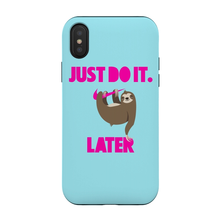 iPhone Xs / X StrongFit sloth by Winston