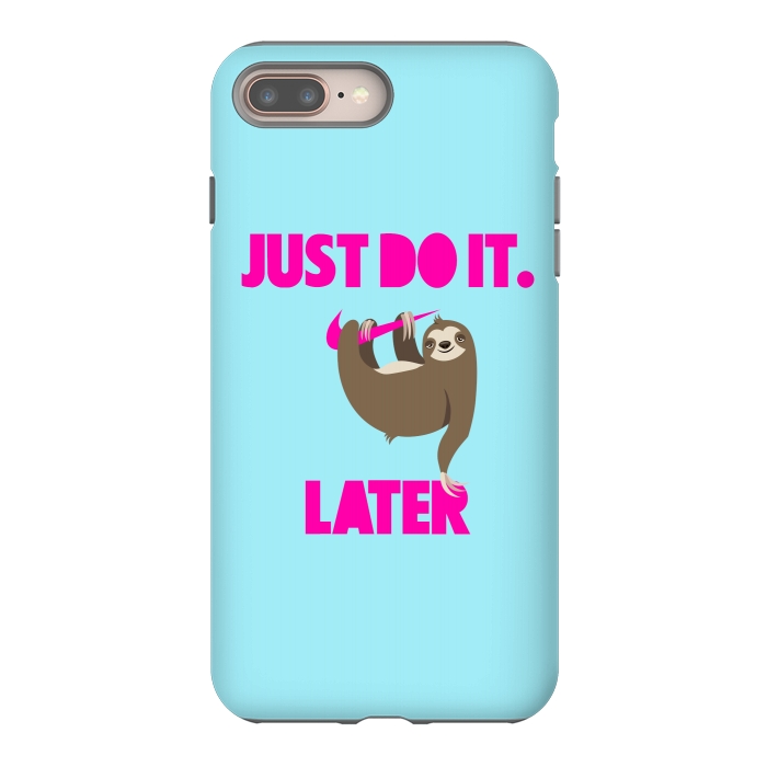 iPhone 8 plus StrongFit sloth by Winston