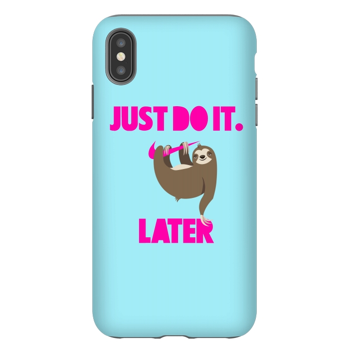 iPhone Xs Max StrongFit sloth by Winston
