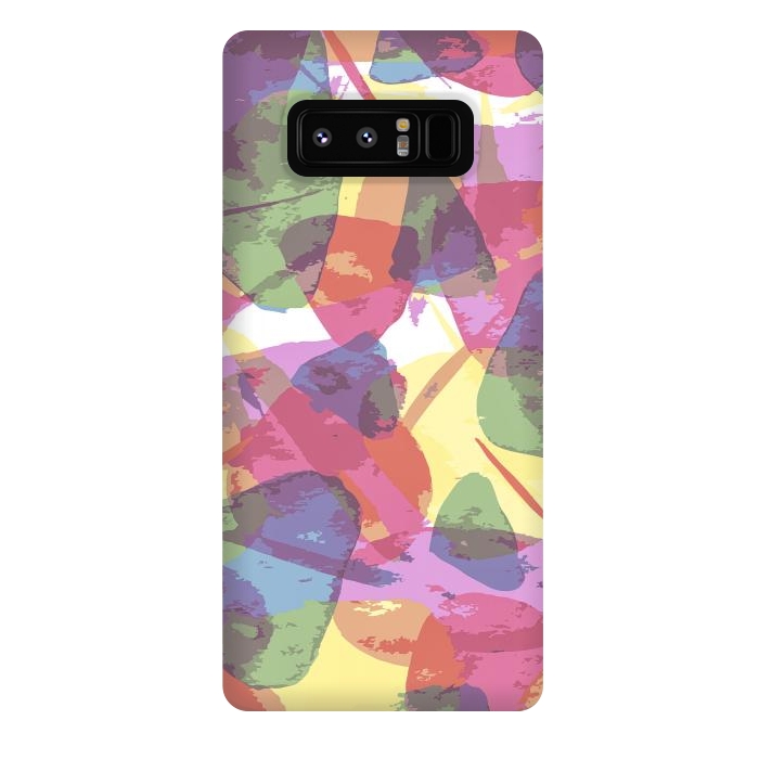 Galaxy Note 8 StrongFit Shades of Abstract by Creativeaxle