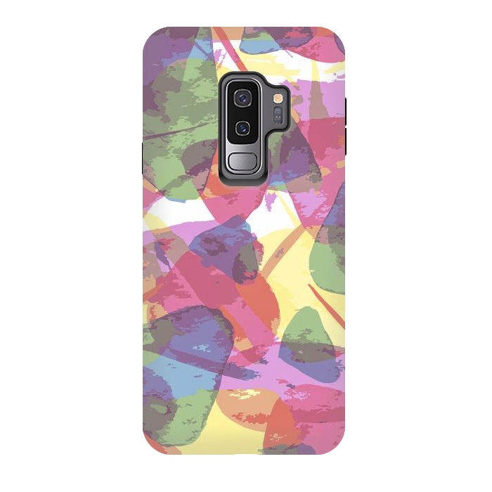 Galaxy S9 plus StrongFit Shades of Abstract by Creativeaxle