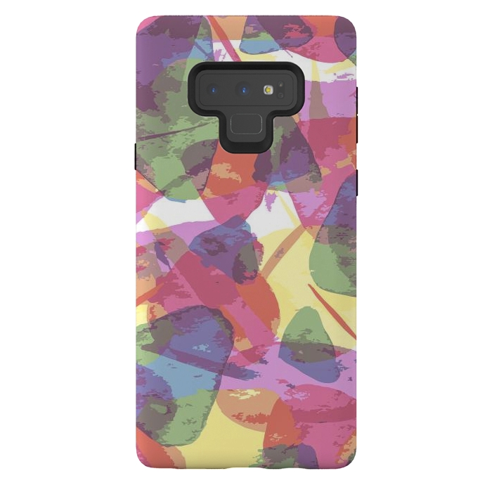 Galaxy Note 9 StrongFit Shades of Abstract by Creativeaxle