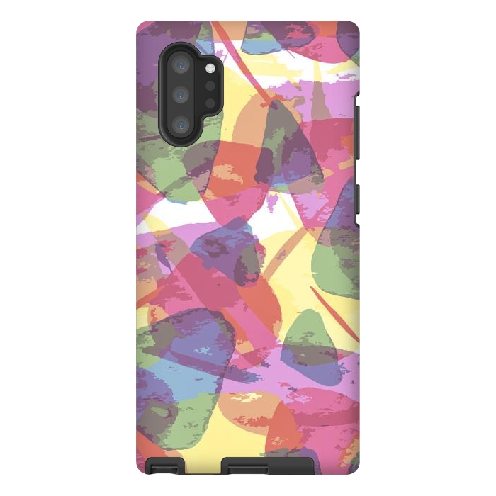 Galaxy Note 10 plus StrongFit Shades of Abstract by Creativeaxle