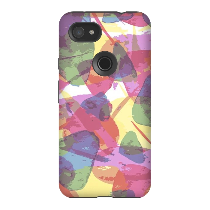 Pixel 3AXL StrongFit Shades of Abstract by Creativeaxle