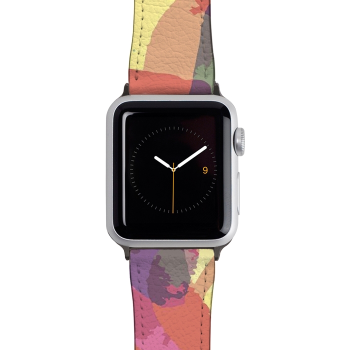 Watch 38mm / 40mm Strap PU leather Shades of Abstract by Creativeaxle