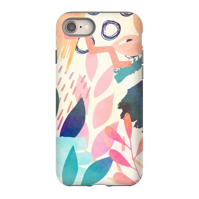 iPhone 8 StrongFit Tropicali Abstract by Creativeaxle