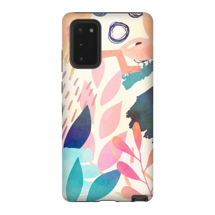 Galaxy Note 20 StrongFit Tropicali Abstract by Creativeaxle