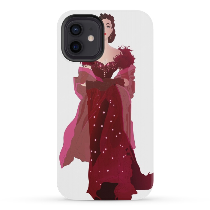iPhone 12 mini StrongFit Scarlett o Hara - Gone with the Wind Fanart by Anima Tea Story
