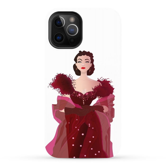 iPhone 12 Pro Max StrongFit Scarlett o Hara - Gone with the Wind Fanart by Anima Tea Story