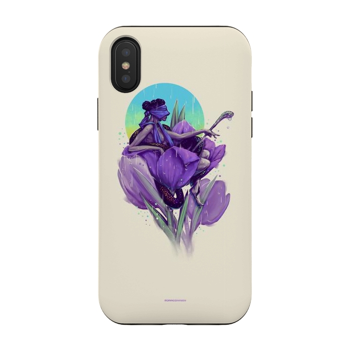 iPhone Xs / X StrongFit Nana and Oxumare by Draco