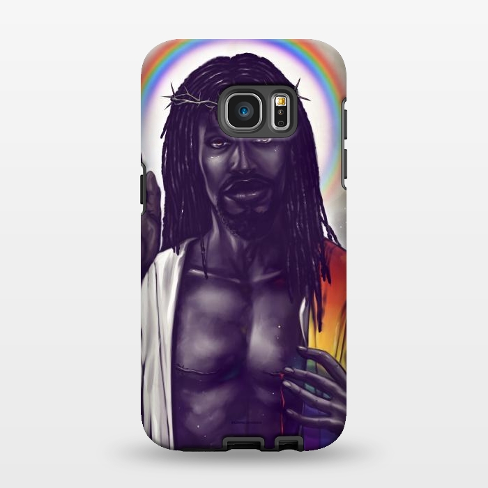 Galaxy S7 EDGE StrongFit Jesus by Draco