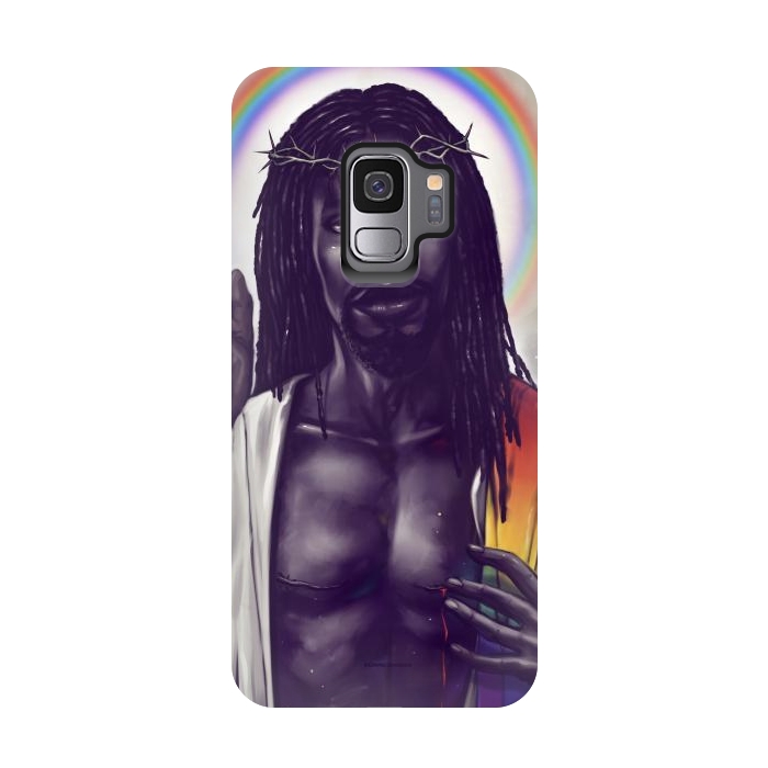 Galaxy S9 StrongFit Jesus by Draco