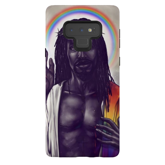 Galaxy Note 9 StrongFit Jesus by Draco