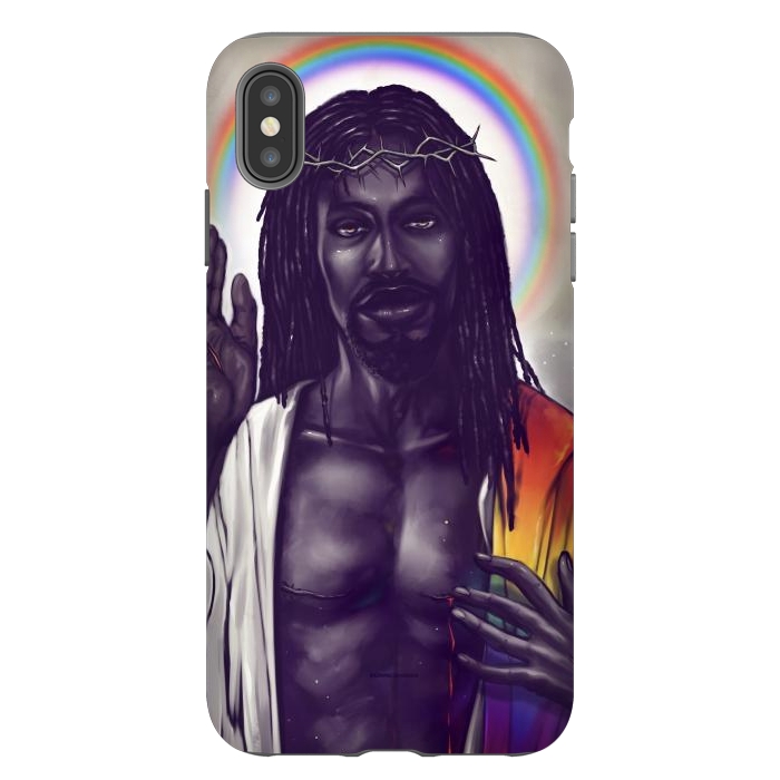iPhone Xs Max StrongFit Jesus by Draco
