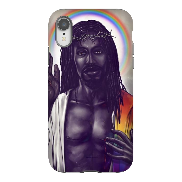 iPhone Xr StrongFit Jesus by Draco
