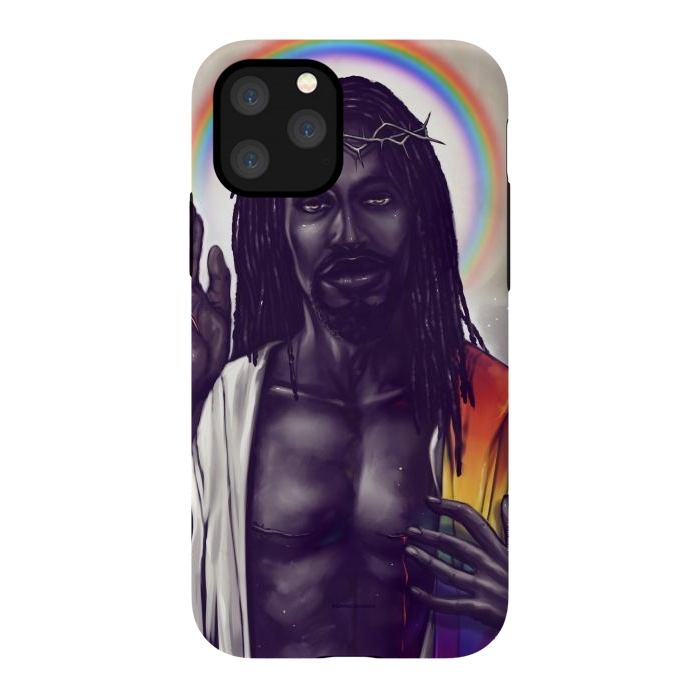 iPhone 11 Pro StrongFit Jesus by Draco