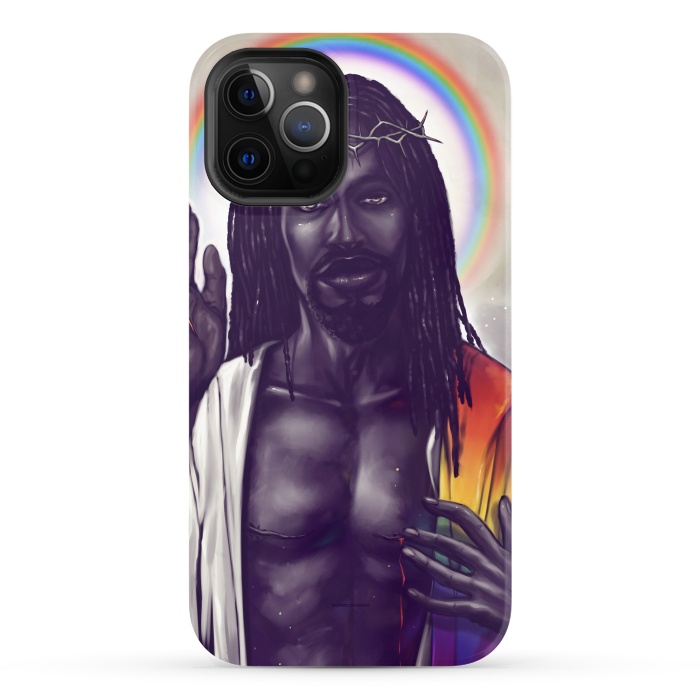 iPhone 12 Pro Max StrongFit Jesus by Draco