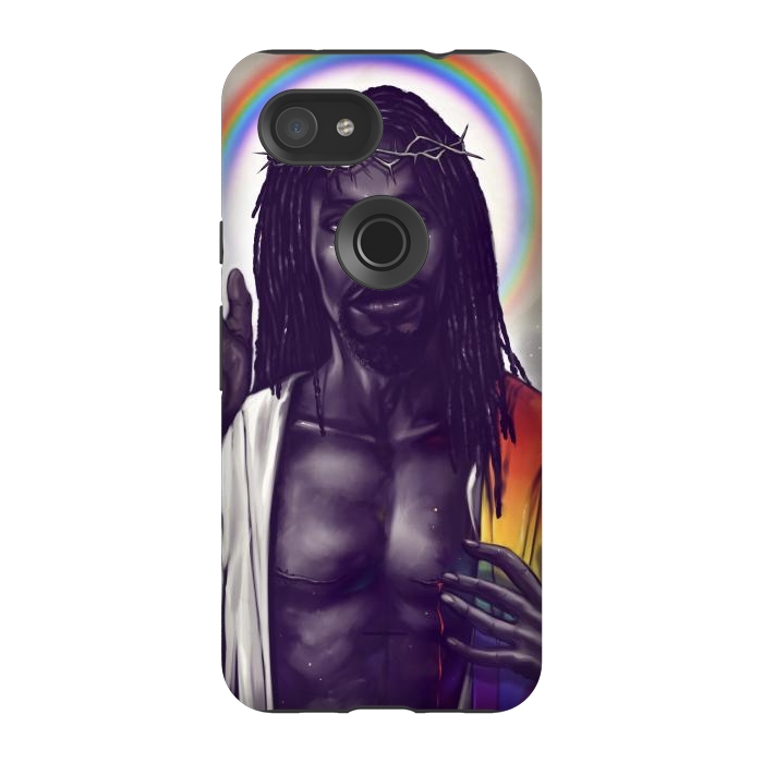Pixel 3A StrongFit Jesus by Draco