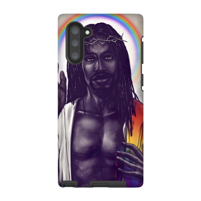 Galaxy Note 10 StrongFit Jesus by Draco