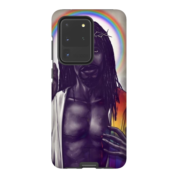 Galaxy S20 Ultra StrongFit Jesus by Draco