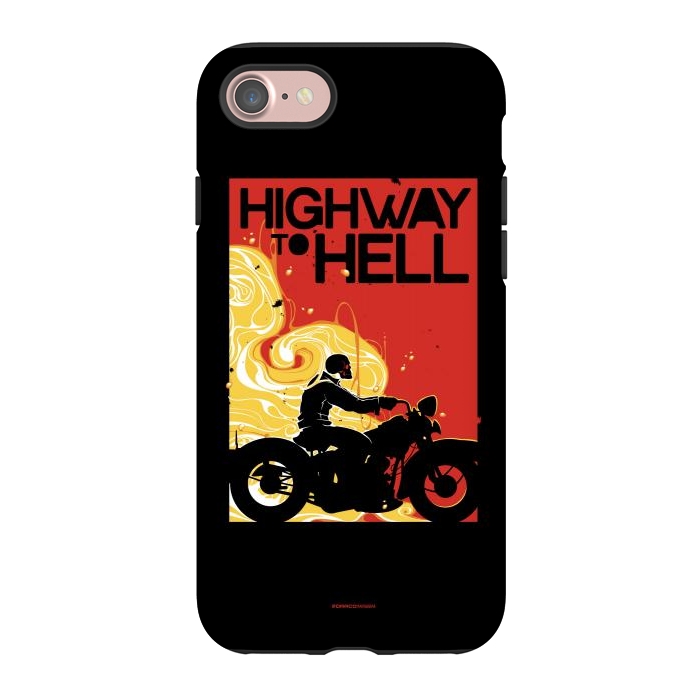 iPhone 7 StrongFit Highway to Hell 1 by Draco