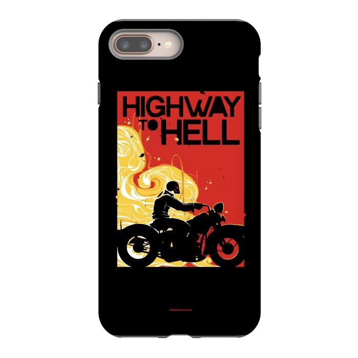 iPhone 7 plus StrongFit Highway to Hell 1 by Draco