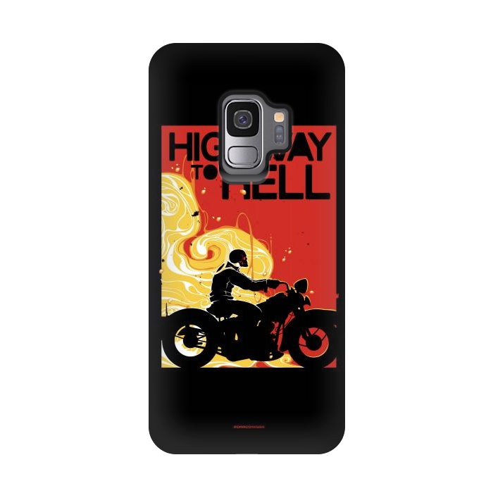 Galaxy S9 StrongFit Highway to Hell 1 by Draco