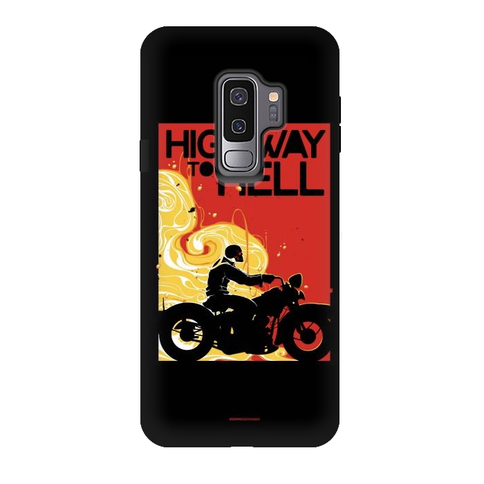 Galaxy S9 plus StrongFit Highway to Hell 1 by Draco