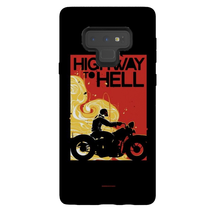 Galaxy Note 9 StrongFit Highway to Hell 1 by Draco