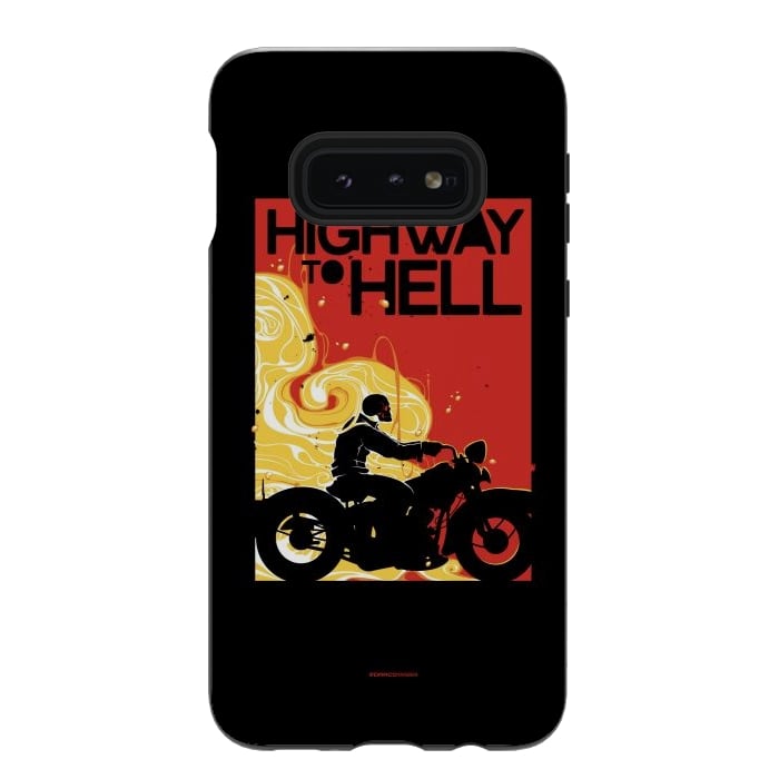 Galaxy S10e StrongFit Highway to Hell 1 by Draco