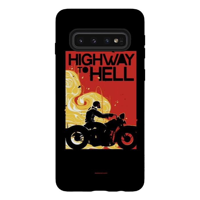 Galaxy S10 StrongFit Highway to Hell 1 by Draco