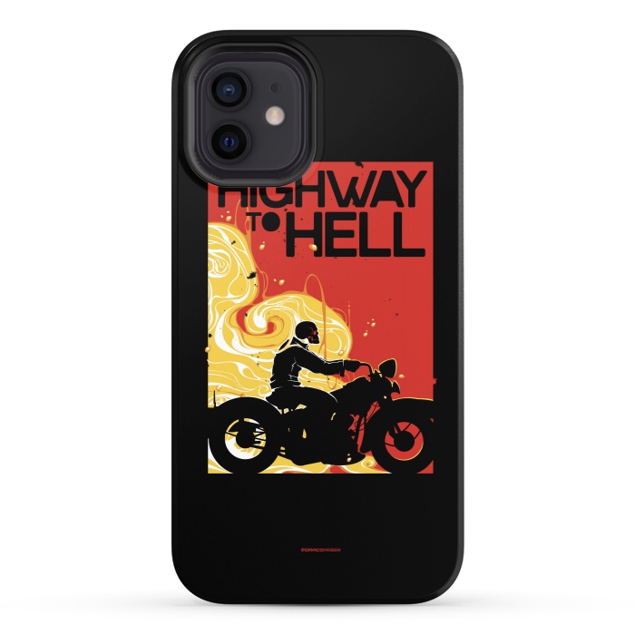 iPhone 12 StrongFit Highway to Hell 1 by Draco