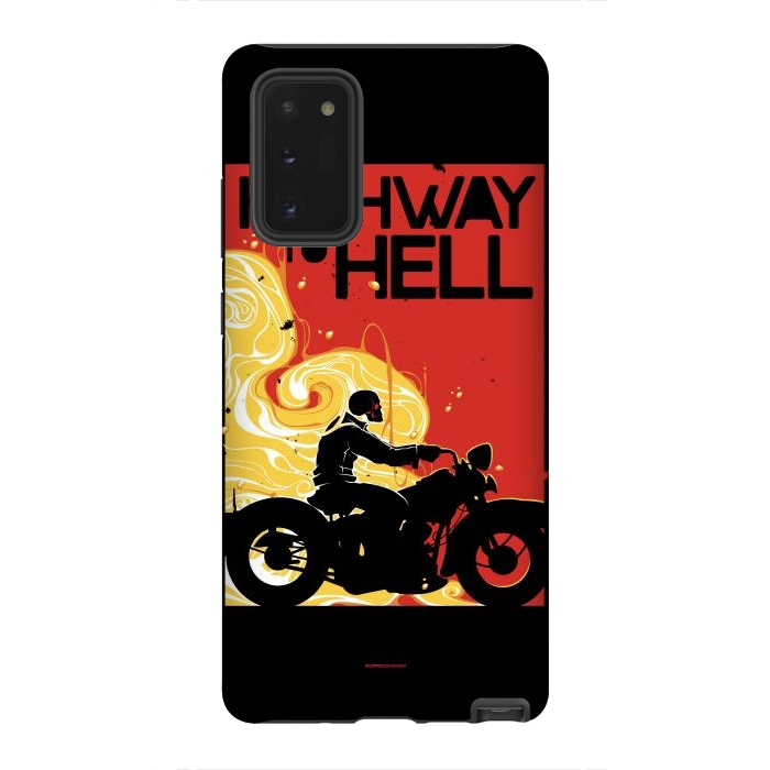 Galaxy Note 20 StrongFit Highway to Hell 1 by Draco