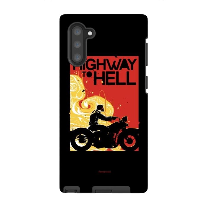 Galaxy Note 10 StrongFit Highway to Hell 1 by Draco