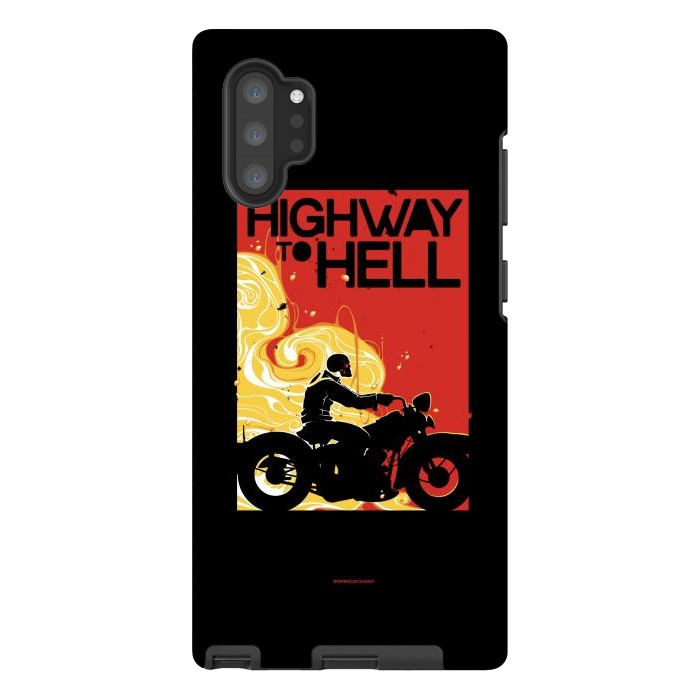 Galaxy Note 10 plus StrongFit Highway to Hell 1 by Draco