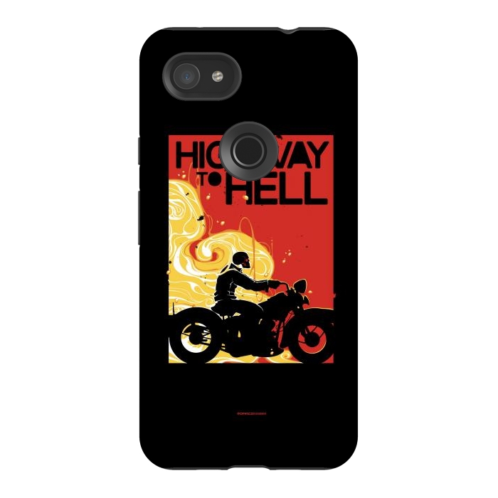 Pixel 3AXL StrongFit Highway to Hell 1 by Draco