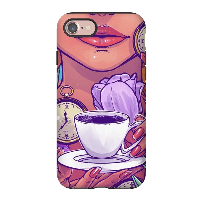 iPhone 7 StrongFit Cold Coffee by Draco