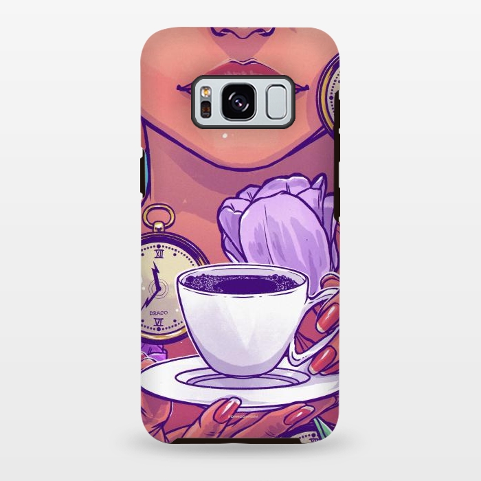 Galaxy S8 plus StrongFit Cold Coffee by Draco