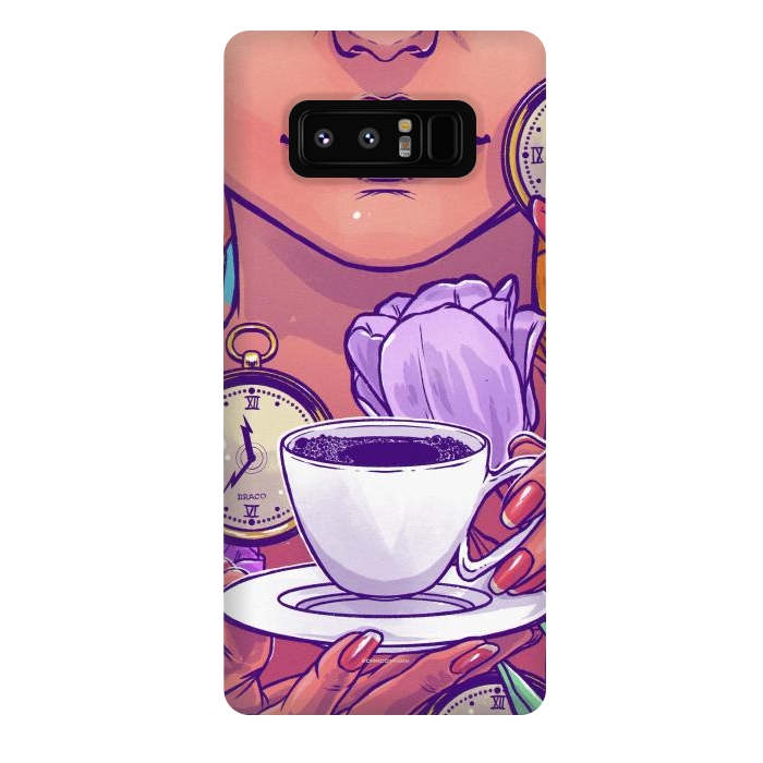 Galaxy Note 8 StrongFit Cold Coffee by Draco