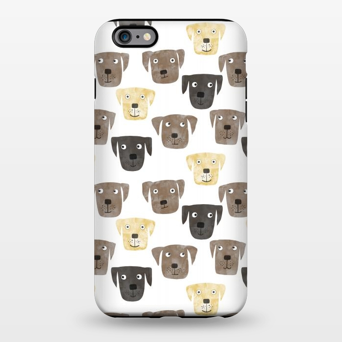 iPhone 6/6s plus StrongFit Labrador Retriever Dogs by Nic Squirrell
