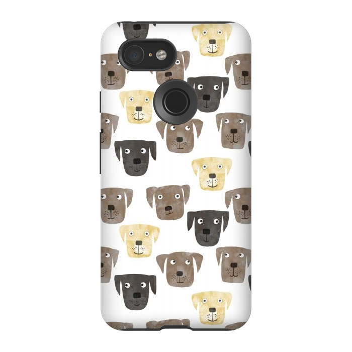 Pixel 3 StrongFit Labrador Retriever Dogs by Nic Squirrell