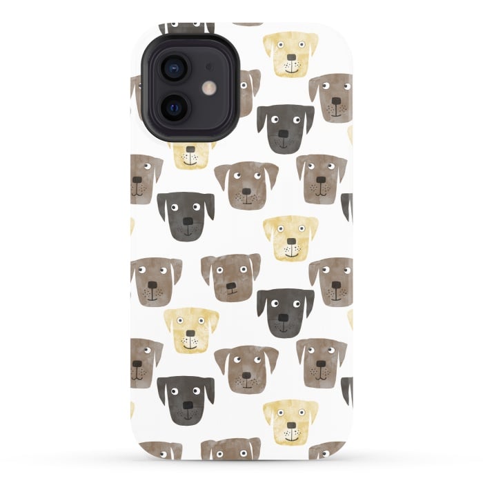 iPhone 12 StrongFit Labrador Retriever Dogs by Nic Squirrell