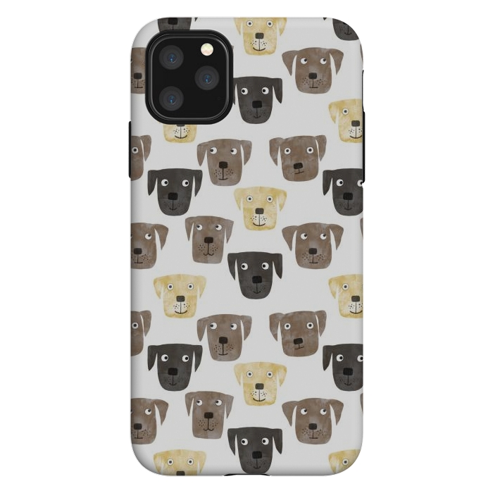 iPhone 11 Pro Max StrongFit Labrador Retriever Dogs by Nic Squirrell