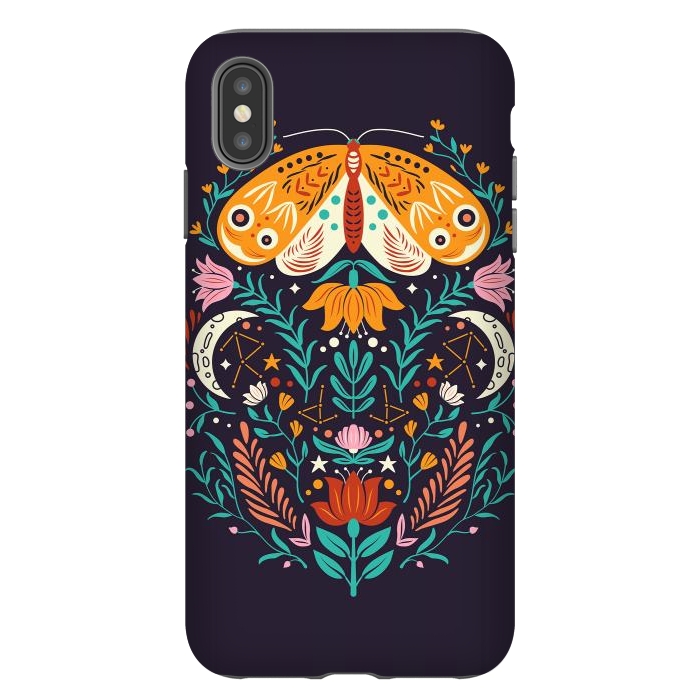 iPhone Xs Max StrongFit Spring Night Garden by Jelena Obradovic